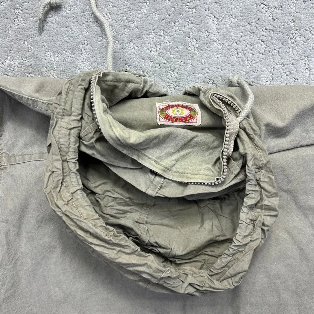 VINTAGE Banana Republic Vest Mens L Canvas Safari Utility Fishing Multi-Pocket